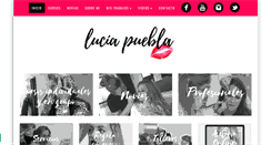 Desktop Screenshot of luciapuebla.com